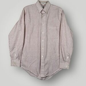 Vintage Long Sleeve Button Down Sears Roebuck And Co.  Men's 16 34-35‎ Fitted